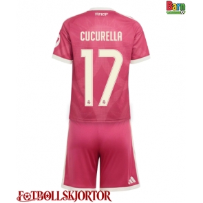 Real Madrid Marc Cucurella #17 Tredje Kläder Barn 2026-27 Kortärmad (+ Korta byxor)